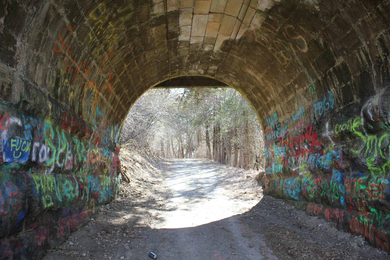 Under arch